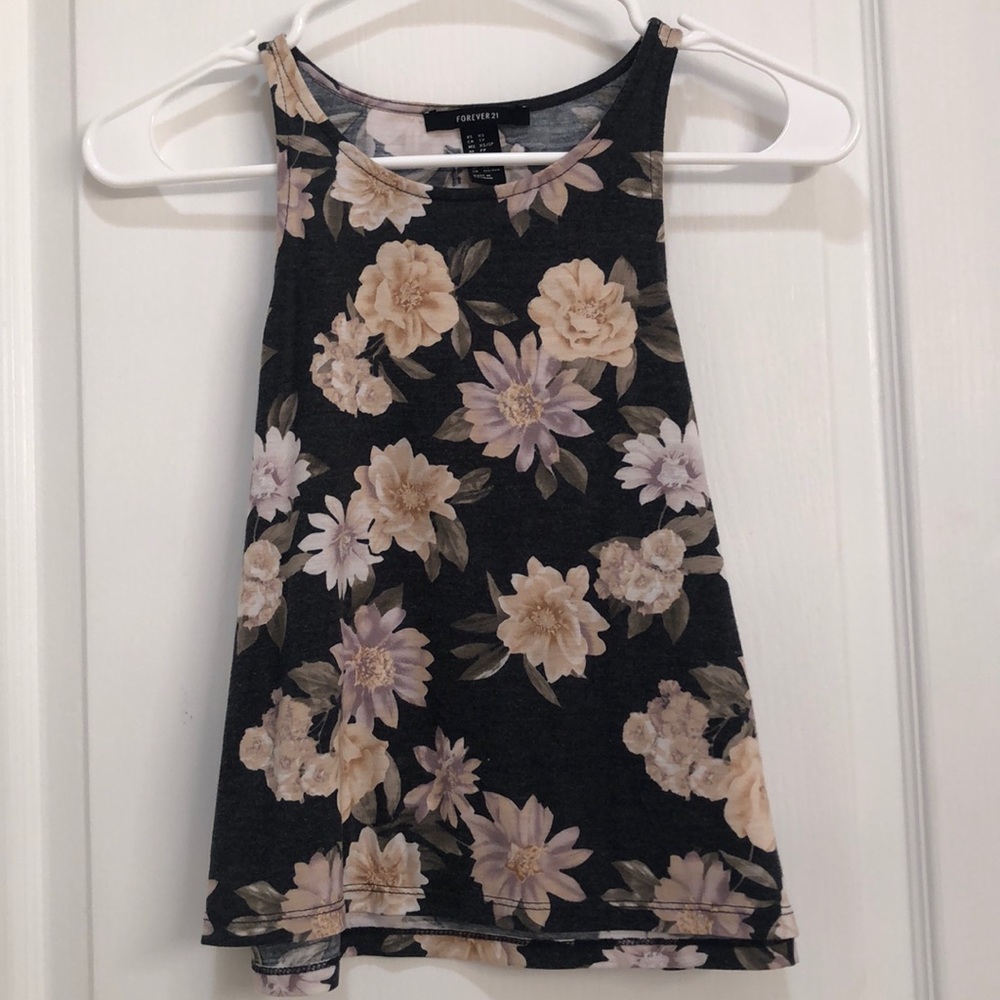 💐 F21 Floral Tank Top 💐